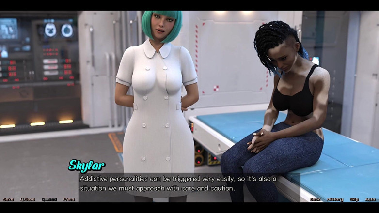 AVN Teller: Stranded in Space - Rejected by the Hot Doctor