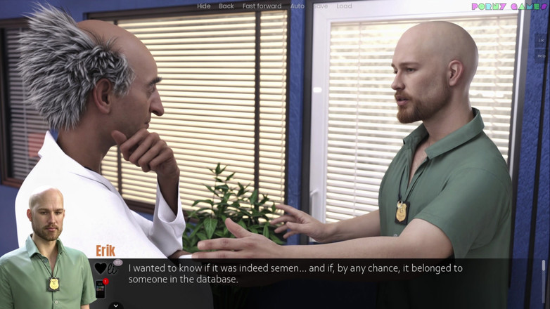 Porny Games: Coeur De Cochon의 나이의 제이슨 오줌 - 실험실에서의 구강 섹스, 핫한 탈의실9