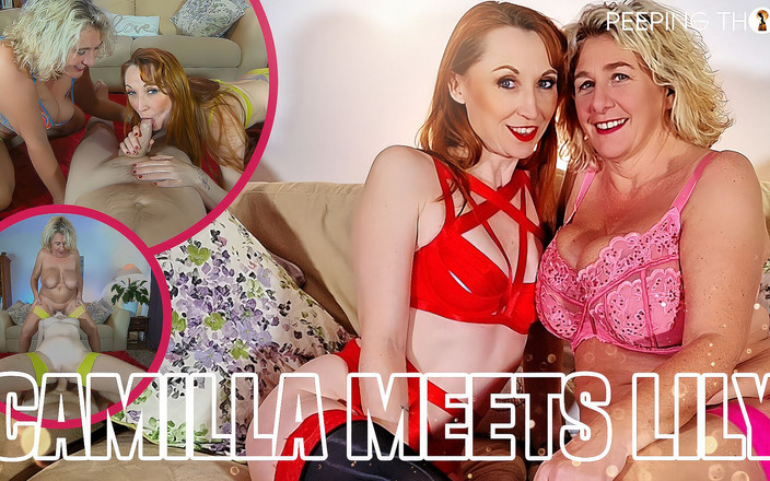 PeepingThom: Camilla dan Lily Kink - seks bertiga dalam realiti maya VR