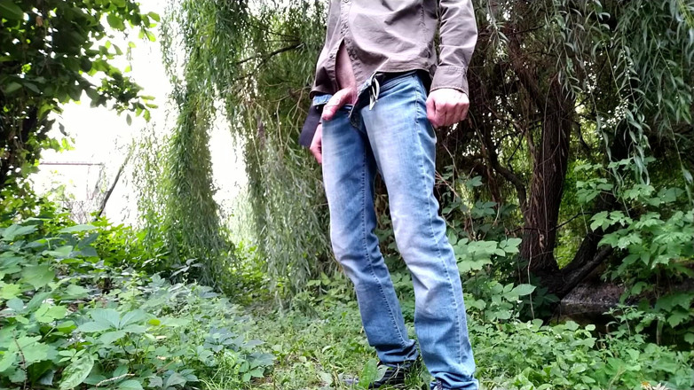 OurFetishLife: She milks me in outdoors, I fuck her and cum...