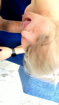 Blowjob and Fucking in Missionary Position with Cumshot From the First Person