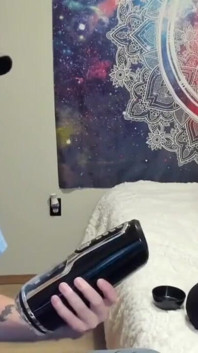 Foreglad Fenian automatic masturbator unboxing