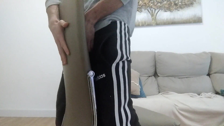 Elvissc: Spoiled Perverted Twink Fucks the Chair Where His Stepfather Has...