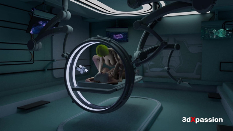 3dxpassion-transgender: Cryolab secrets - Yuna, beauté de 18 ans, chevauche en amazone, se...