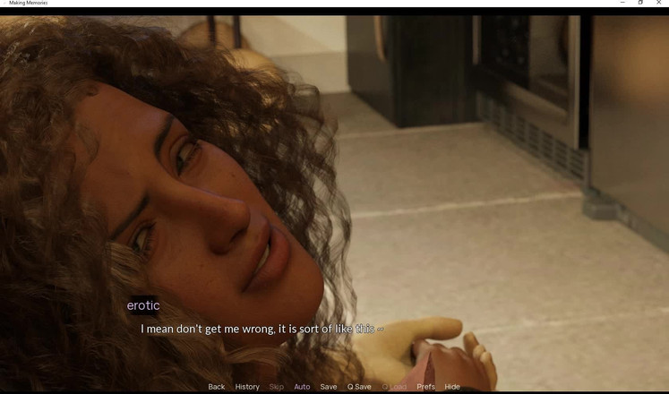 Erotic Krisso: 思い出を作る - 立ち往生している人の中に射精