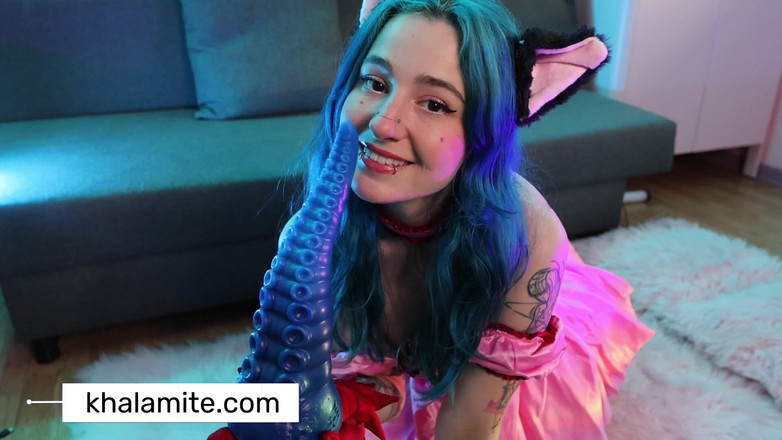 Khalamite: Хала - інструкція з дрочки з принцесою-кішкою та її ділдо
