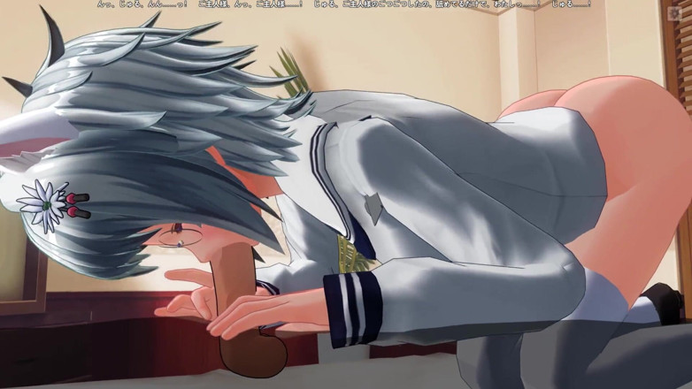 H3DC: 3 boyutlu hentai neko tatlı emiyor