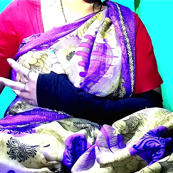 Neha_Noonu: Exotic Desi Sari Tease - Zmysłowy cycek bluzki (część 1) HD