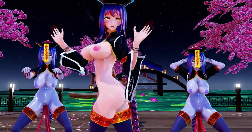 Velvixian: セクシーな女の子のダンスとセックス