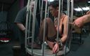 Absolute BDSM films - The original: Humiliating big boobs milf in the cage in snacks