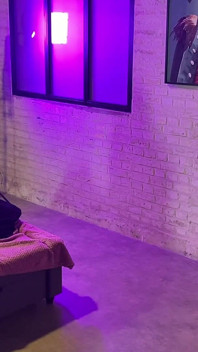 Behind the Scenes: Caged Sub Gets Destroyed by His Mistress’s Strap-on - BDSM - French Pegging