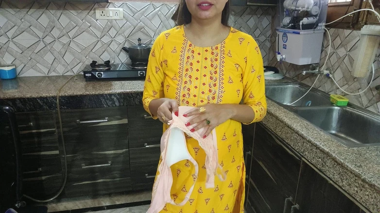 Saarabhabhi6: Desi Sister-in-law Was Cooking in the Kitchen When Brother-in-law Took...