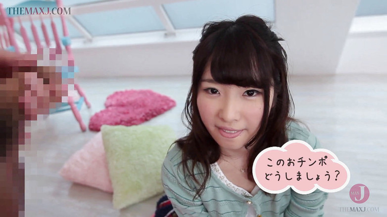 Asian happy ending: Gadis remaja imut dengan baju sepong kontol dan dicrot sperma...