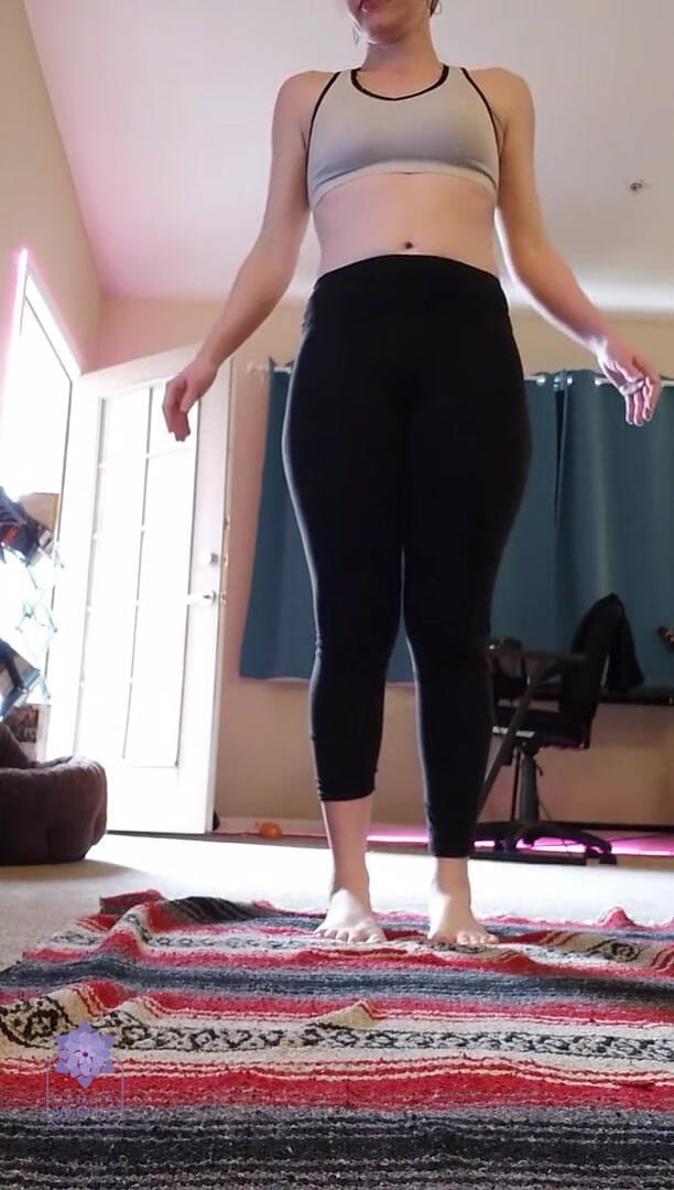 Dahlia Wolf: Entrenamiento en spandex 1
