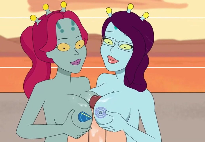 LoveSkySan69: Rick и Morty - путь домой - только сцена секса - часть 45 Единство, двойные! от LoveskySanx