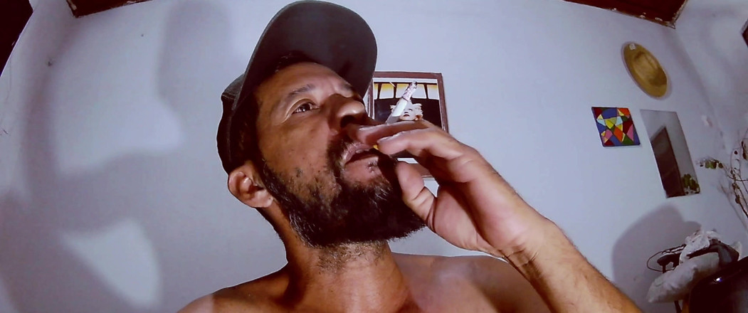 Stink HairyMale: Masturbating in Shorts