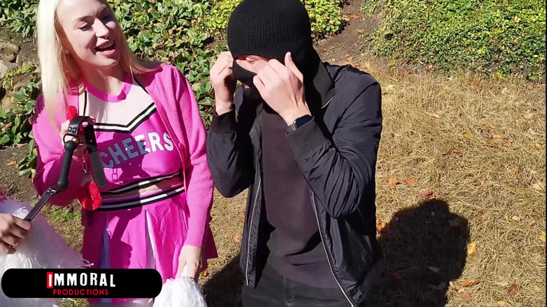 Immoral Productions: Дама-шлюшки с массивной задницей из студенческого общества, Lady Gang и Vera Jarw и хуище Jock Haze их учитель в диком тройничке