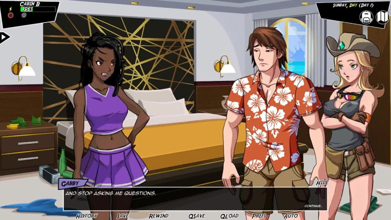 Dirty GamesXxX: Nafsu syurga: kami menemui seorang awek baru di atas kapal...