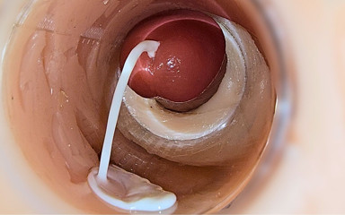 Twittiy: Camera Inside Deep Pussy Captures Huge Ejaculation of Sperm