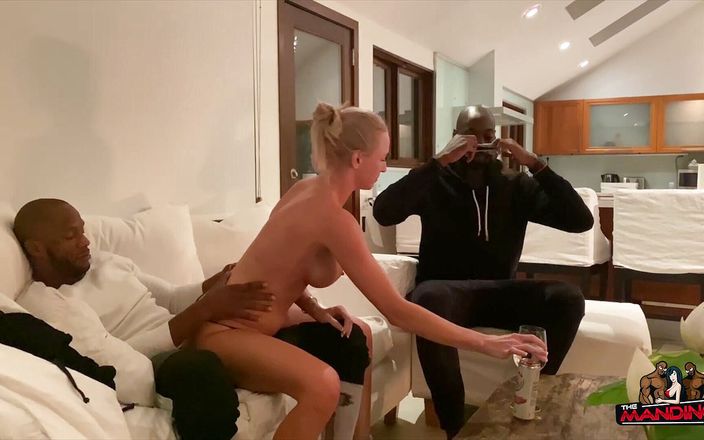 The Mandingo Club: Barbie Blonde Slut with Fake Tits Gets Wrecked by BBC