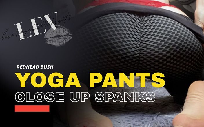Leverage UR assets: Yoga Pants Red Thong Spanks Close up Masturbation Leverageurassets Vertical - 119