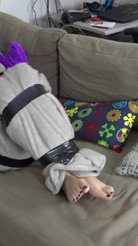 Luna Grey - encased blanket