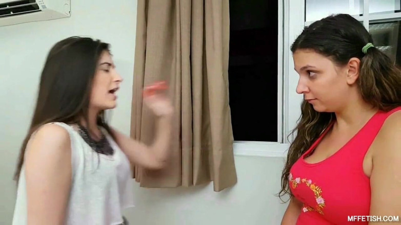 Sapphic Latinas: Brazilian Goddess Pandora and her completely dirty divine feet