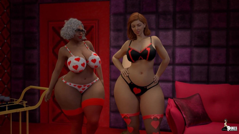 Dukes Hardcore Honeys: Sexy MILF and Curvy GILF Team up for for BBC