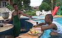 Gays Case: Black Fellow Jhonatan Kawa Swimming in the Pool Decided to...