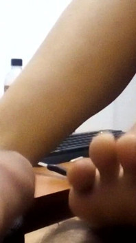 Stepsister Allowed Me to Please Myself with Her Feet