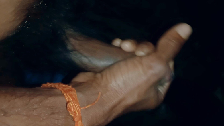 vijay Yadav: Indyjski Desi Długi gruby czarny kutas masturbacja