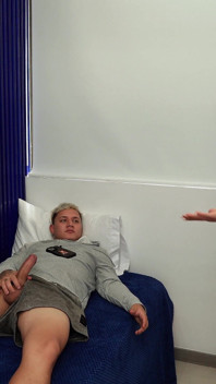 My Stepson's Horny Friend Is Caught Masturbating and I Give Him a Hand