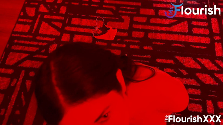 The Flourish XXX: Anna Cummings Gets the Red Light Room Specialty From Mrflourish