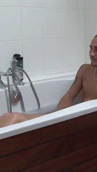 She fucks her stepbro in the bathroom
