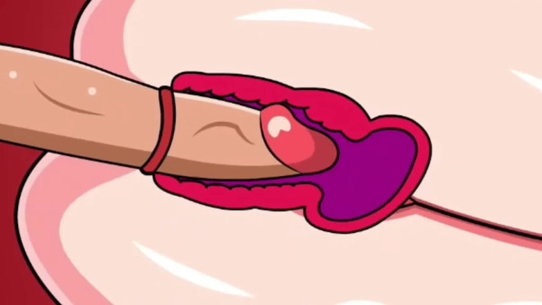 Animate golden: Schlampe bekommt milch in der parodie (interne ejakulation)