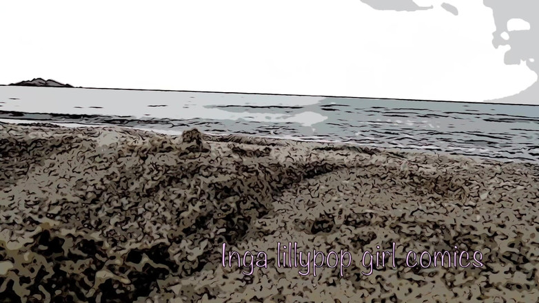 Inga lillypop girl comics: Kakak Tiri Anda Masturbasi Di Pantai