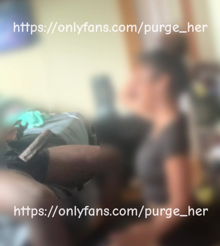 Purge_her: Вона не буде тримати горло від мого члена