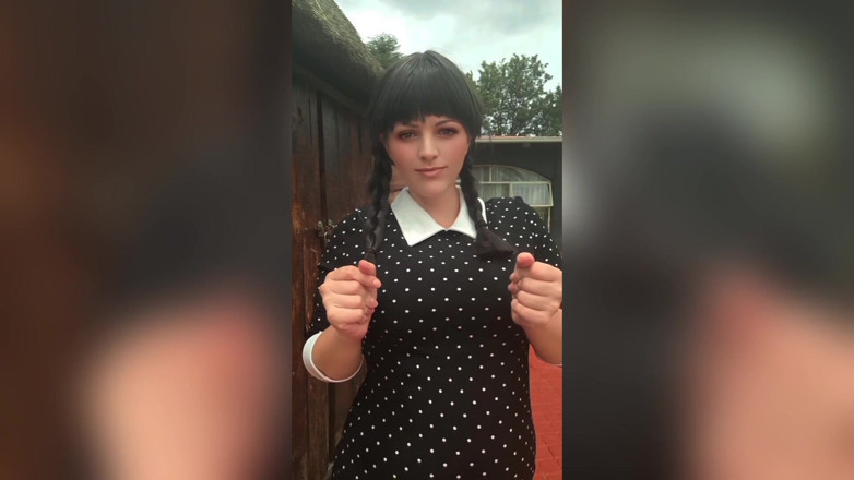 SapphireStyle90: Lenara Grimwood Dick Shaming and Cum Facial