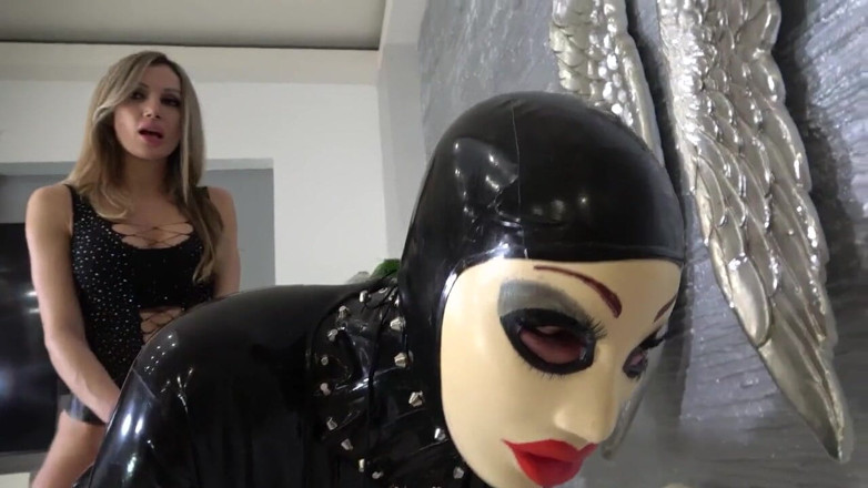 NM fetish femdom videos by Princess Nikki Cruel: Superb MILF Pegging Her Doll Slave