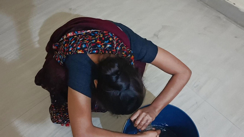 YOURAMRITA04: Indická desi služka kundička šuká s majitelem pokoje