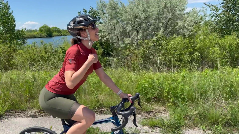 Serenity Cox: Sexy Cyclist Gives Husband a Blowjob Before Getting Unprotected Creampie...
