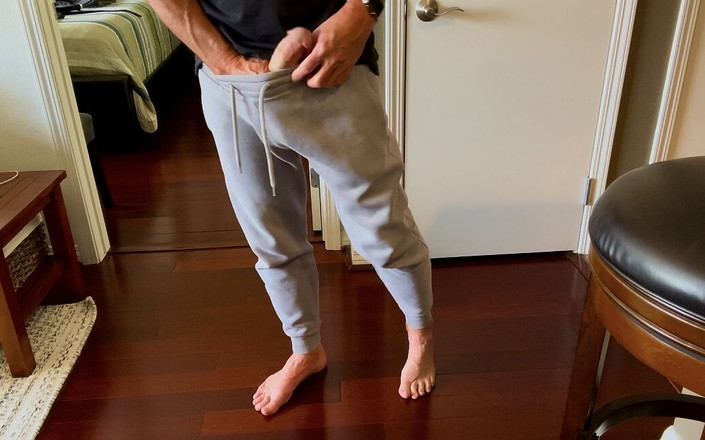 Barefoot Blake: Sexy pés nus e um pau bonito