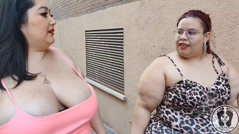 All You Can Fetish: Promo flirt două doamne mari și frumoase termină în Ziua norocoasă