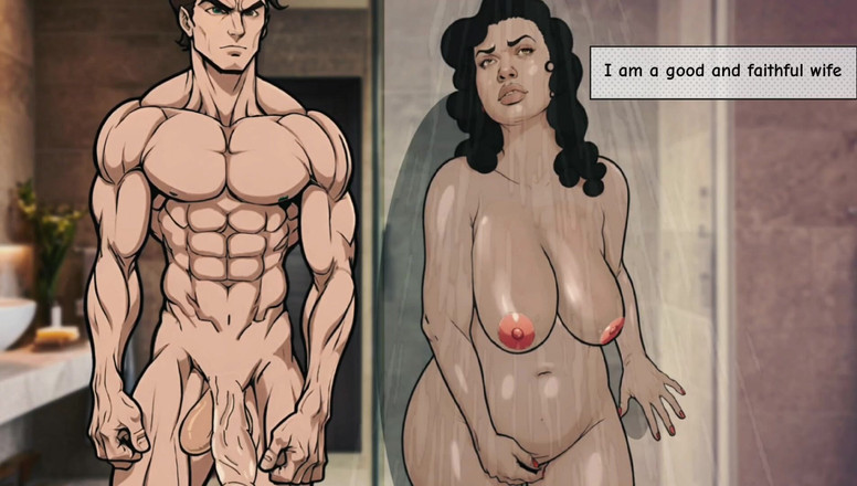 Octopussy Lovers Club: Skromná žena v domácnosti podvádí svého manžela ve sprše se svalnatým...