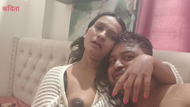 Kavita _zawazawi: Desi indyjski Marathi Kavita daje seks analny swojemu kochankowi