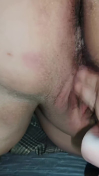 Fingering This PAWG's Smelly Shaved Pussy + Ass Spread