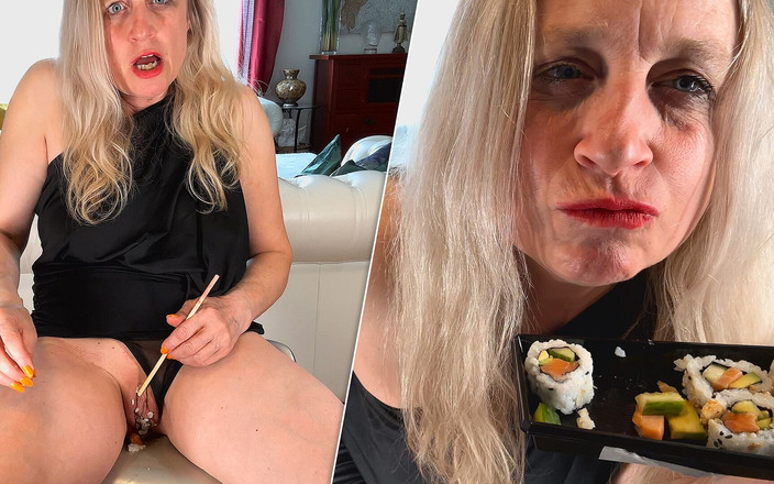 Prolapse Queen: Ateşli sarkma çekimleri ile harika suşi eğlencesi