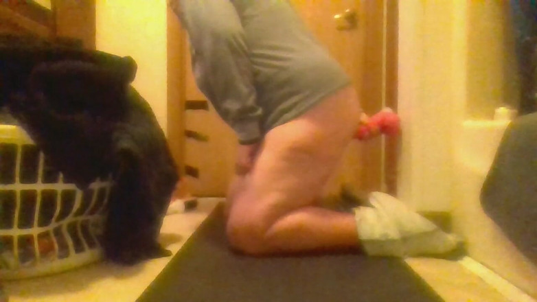 krazykristin: Sexy Yoga Play Touch Me Cum Big Ass