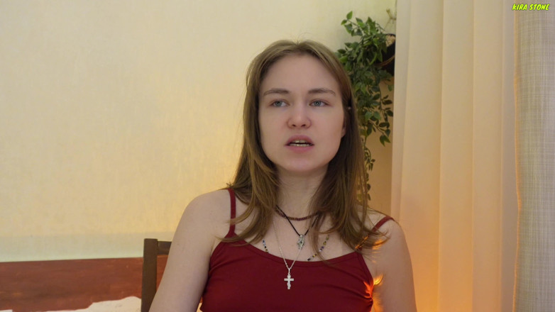 Kira Stone: 키이라 스톤! 성교육에 오신 것을 환영합니다. 내가 섹스를 가르쳐 주고 속을 뒤집어 줄게
