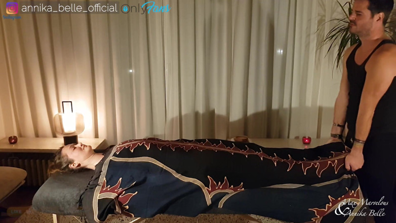 Max and Annika: Sensual Massage for Annika and She Can't Control Herself Part 2